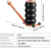 SucceBuy Cric pneumatique 6 tonnes/13000 lbs, 2-5 secondes Voir les images du produit 7