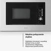 Klarstein Verosteel Einbaumikrowelle 60 cm mit Grill – 20L, Podgląd zdjęcia produktu 3