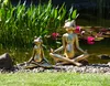 Dekofigur Frosch Yoga 34 cm - Casablanca 89291 - goldfarben Produktbild-Vorschau 4