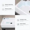 doporro Petit Lavabo Vasque à Poser Lave Mains Blanc Voir les images du produit 6
