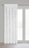 Gardine ALINA weiß silber 140x270 cm  Kräuselband Produktbild-Vorschau 2