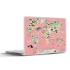 MuchoWow® Laptop Aufkleber Sticker Cover Weltkarte - Kinder Produktbild-Vorschau 1
