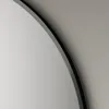 Runder Spiegel 60 cm Schwarz Aluminiumrahmen Talos Picasso Produktbild-Vorschau 3