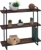 Etagère murale HWC-K78, étagère suspendue Schweberegal, 3 Voir les images du produit 1