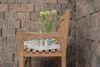 Gartenbank Sailor Teak 120 cm Massivholz natur wetterfest Produktbild-Vorschau 5