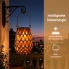 Solar Laterne Garten hängend, handgeflochtene Outdoor Solar Produktbild-Vorschau 3