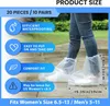 Wasserdichte Schuhüberzieher für Regen 10 Paar – Produktbild-Vorschau 2