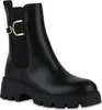 VAN HILL Damen Leicht Gefüttert Klassische Stiefeletten Produktbild-Vorschau 1