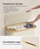 SONGMICS Wäschekorb mit Deckel, 150 L, herausnehmbarer Produktbild-Vorschau 10