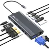 Siltcon® 13-in-1 USB-C Dockingstation – 2x HDMI 4K, VGA, Produktbild-Vorschau 1
