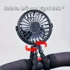Mini ventilatore con supporto flessibile, ventilatore USB Anteprima dell’immagine prodotto 9