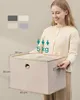SONGMICS Sada 3 úložných boxů, úložné boxy, stohovatelné s Náhled obrázku produktu 6