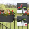 2X Blumenkasten 56cm Balkon für Geländer zum Hängen Produktbild-Vorschau 6