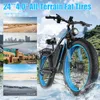 52V25Ah Elektrofahrrad 24*4.0Zoll FatBike E-Mountainbike Produktbild-Vorschau 5