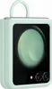 A mint-colored phone case with a loop on top, showing the camera lenses and a small white dot, likely a flash or sensor. Náhľad obrázku produktu