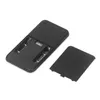 The underside of a small digital scale with the battery compartment open. Voir les images du produit