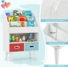 COSTWAY Libreria per bambini, scaffale per bambini con 3 Anteprima dell’immagine prodotto 7