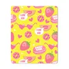 MuchoWow® Mauspad Mousepad Lebensmittel - Muster - Rosa Produktbild-Vorschau 1