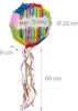 Relaxdays Piñata voor een verjaardag, met stok en masker, Productafbeelding-voorbeeld 4