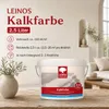LEINOS Kalkfarbe 2,5 l für Wände innen, naturweiß, Produktbild-Vorschau 7