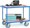 fetra 2401, Stahl, Transportwagen, Blau, 600 kg, 4 Produktbild-Vorschau 4