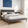 Bett mit Lattenrost, Polsterbett, Bettgestell 160x200 cm, Produktbild-Vorschau 1