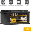 AGM Batterie 100Ah 12V Autobatterie Start Stop Produktbild-Vorschau 2