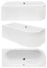 Wanna Akrylowa Zestaw 6w1 Asymetryczna 170x75 Lewa + Podgląd zdjęcia produktu 5