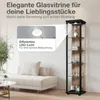 K-Möbel Glasvitrine Stehend (176x37x33cm) -  Germany - Produktbild-Vorschau 5