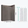 doporro Paroi de Douche à L'italienne Transparent 120cm Voir les images du produit 7