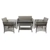 FURNIFY® Gartenmöbel Set EDELHOF 4-teilig | Gartenlounge Produktbild-Vorschau 2