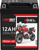 Langzeit Gel Motorradbatterie YB12AL-A2 12Ah 12V Produktbild-Vorschau 4