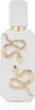 A white perfume bottle with gold snake detailing on a white background. Anteprima dell’immagine prodotto