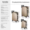 tectake® 3er Kofferset Talia 3-teilig aus robustem Produktbild-Vorschau 5