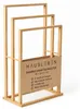 Porte-serviettes en bambou hausleben – 3 barres pour Voir les images du produit 1