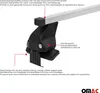 Bagażnik dachowy Menabo do Fiat Punto Evo 2009-2012 Srebrny Podgląd zdjęcia produktu 4