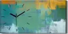 Küchenuhr Bürouhr Leinwand Uhr Kunstdruck 60x30 Produktbild-Vorschau 1