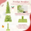 COSTWAY Sztuczna choinka 180 cm ze śniegiem, zginanym Podgląd zdjęcia produktu 6