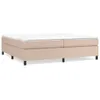 Boxspringbettgestell Cappuccino-Braun 200x200 cm Kunstleder Produktbild-Vorschau 1