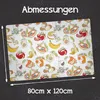 Küchenmatte 80x120 cm Vinylmatte Bodenmatte Dekoration - Produktbild-Vorschau 5