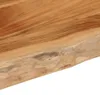 vidaXL Tischplatte 110x40x2,5cm Rechteckig Massivholz Produktbild-Vorschau 6