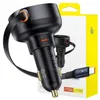Caricabatterie da auto Baseus Enjoyment Pro con cavo Usb-C, Anteprima dell’immagine prodotto 1