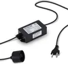 A black UVC ballast with attached cables and a plug, shown on a white background. Produktbild-Vorschau