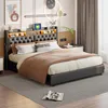INONEFT Polsterbett 180x200cm mit Ladefunktion (USB & Produktbild-Vorschau 7