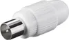 Koax-Stecker mit Schraubbefestigung schraubbarer Produktbild-Vorschau 1