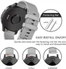 Strap-it Garmin Vivomove 3s Armband Silikon - 39mm - Grau Produktbild-Vorschau 6