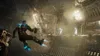 A character in a sci-fi suit is in mid-air within a dimly lit, industrial-looking spaceship interior, with another figure visible in the background. Produktbild-Vorschau