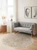 Hanse Home Gloria Kurzflor Teppich Rund Cavallo Creme Beige Produktbild-Vorschau 2