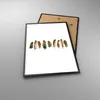 Gerahmtes Poster - Schwarzer Rahmen - Weiß Hintergrund Produktbild-Vorschau 3