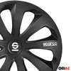 Kołpaki Sparco 16 cali Sicilia czarny carbon 4szt Podgląd zdjęcia produktu 8